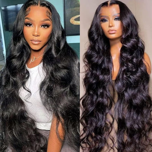 Body Wave Lace Front Wigs Human Hair Pre Plucked 13x4 HD Lace Front Wigs Human Hair 200% Density Frontal Wigs Human Hair Wigs for Women with Baby Hair 26 Inch