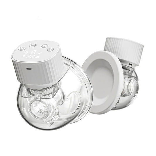 Wearable Breast Pump, Double Electric Portable Breast Pump with 3 Modes and 9 Levels, 24 mm Flange