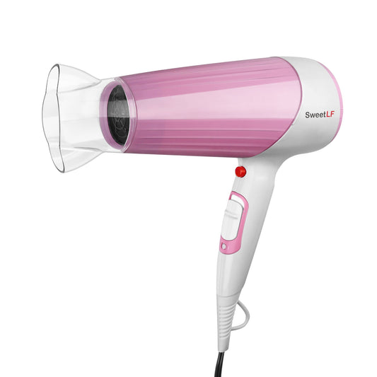 SweetLF 1875 W High Power Negative Ion Hair Dryer, with Concentrator Pink