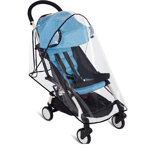 Lukka Stroller Rain Cover Universal Stroller Cover Umbrella Stroller Waterproof Snow Wind Weather Shield ,Food Grade EVA No Odor