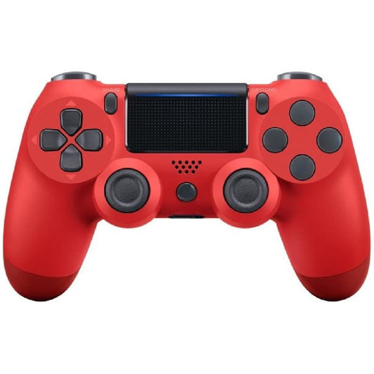 Wireless Controller Compatible with PS4,Vibration Game Joystick Compatible with PS4 - Magma Red