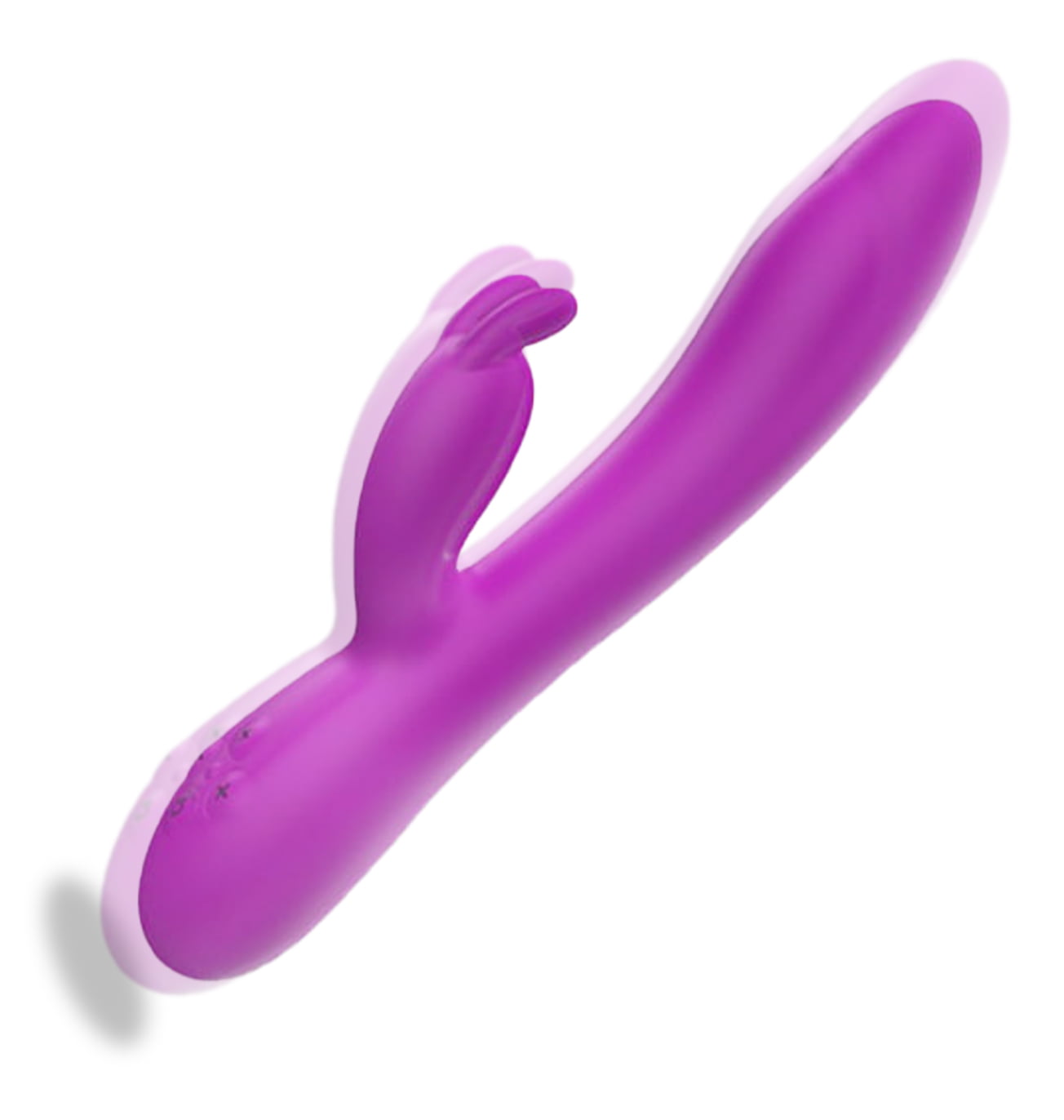 Thrusting Rabbit Vibrator for Women G Spot Stimulator Sex Toys with 10 Powerful Tongue Licking Modes Telescopic Heating Function Waterproof Adult Toy for Couples