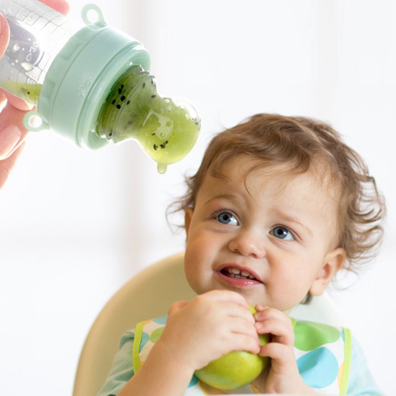 Newborn Fresh Food Nibbler Feeder Baby Boy Girl Pacifier Soother Safety Nipple Mesh Bag Spoon Chew Fruits Chupeta Soother