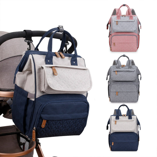 Waterproof Outdoor Travel Diaper Bags Nappy Backpack Bag Mummy Large Capacity Bag Mom Baby Multi-function For Baby Care