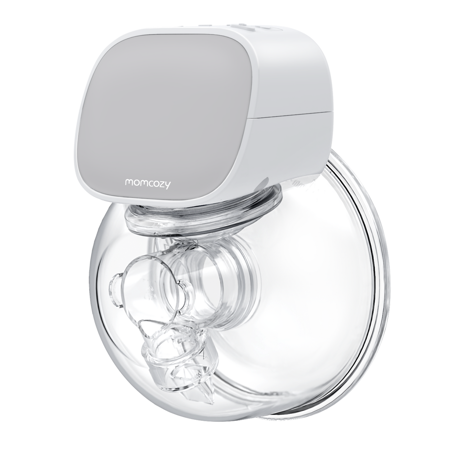 Yadala Wearable Breast Pump - Electric Hands-Free Portable Breastfeeding Breastpump, Spill-Proof Ultra-Quiet Pain Free Breast Pump,(Grey)