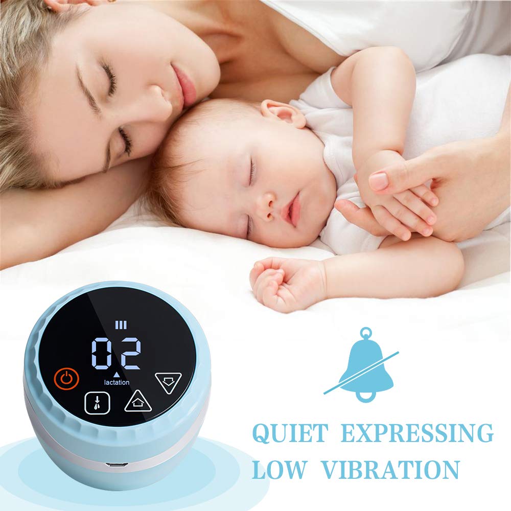Electric Breast Pump, Portable Breast Feeding Pumps, Single Powered Breast Pump with 3 Modes and 20 Levels of Intensity