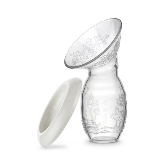 Silicone Breastfeeding Manual Breast Pump Milk Pump 100% Food Grade Silicone BPA PVC and Phthalate Free