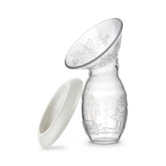 Silicone Breastfeeding Manual Breast Pump Milk Pump 100% Food Grade Silicone BPA PVC and Phthalate Free