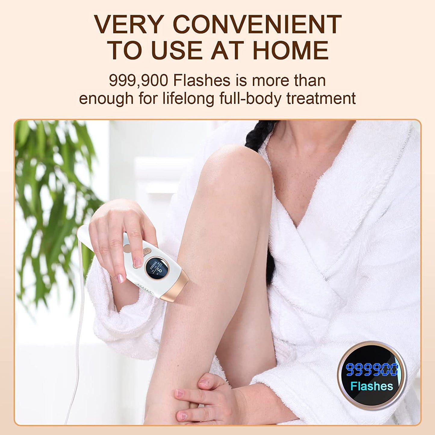 Laser Hair Removal, Laser IPL Hair Removal for Women and Men Permanent, Home Laser Hair Removal Device for Legs Armpits Back Bikini Body Use, Gift for Women.