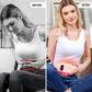 Heating Pad for Menstrual Cramps Relief, Portable Cordless Heating Pad 5s Fast Heating, 3 Heat Levels and 3 Massage Modes, Heating Pads for Stomach Back Belly Pain Gift for Women and Girl, Pink