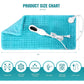 Heating Pad for Back Pain Relief, 12x24 inch Heat Pad with Auto Shut off Largefor Neck Shoulders Knee Arthritis Pain Relief Period Cramps, Heating Pads Blue