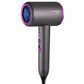 Hair Dryer, Kauoo Fast Drying Low Noise Negative Ion Hair Blow Dryer with 2 Magnetic Attachments,Powerful Hot/Cool Wind Blow Dryer for Home & Travel,Grey