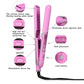 SweetLF Double Layer Ceramic Hair Straightener Ion Type, Suitable for All Hair Types Pink
