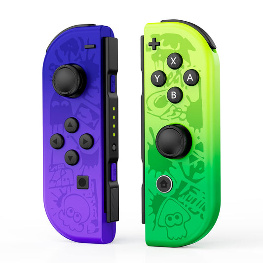 Game Controller (L/R) for Nintendo Switch Controller- Splatoon 3 Special Edition Wireless Game Joypad
