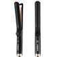 Flat Iron Hair Straightener and Curler 2 in 1，Jungle Wave 360° Airflow Styler Curling Iron, Ionic Hair Styling Tool with Vented Cool Air, 5 Adjustable Temps, Black