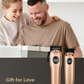 Hair Clippers for Men, LAVERNER 2PCS Professional Rechargeable Hair Clipper Set with LCD Screen, Dual-Purpose USB Charging, Gord