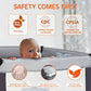 Yadala Baby Playard, One-Press Setup Pack n Play, Portable Playpen for Newborn Baby Toddler