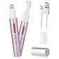 2025 Rechargeable Nose and Ear Hair Trimmer for Women Men – Painless Facial and Eyebrow Hair Remover, Dual-Edge Blades, IPX7 Waterproof, Compact and Portable Electric Clipper