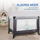 Yadala Baby Playard, Lightweight Pack n Play, Packable and Easy Setup Baby Playpen Bassinet with Removable Padded Mat