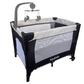 Baby Bassinet, 3 in 1 Bedside Sleeper Adjustable Bassinet Sleeper Portable Bedside Crib Easy to Assemble Bassinets for Newborn Infants, Gray