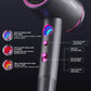 Hair Dryer,Kauoo Professional Ionic Blow Dryer Constant Temperature Hair Care,Fast Drying Low Noise Hairdryer with 3 Magnetic Attachments for Home,Travel and Salon,Grey