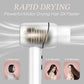 1875W Hair Dryer, Jungle Wave Negative Ion Blow Dryer, Powerful Fast Hairdryer, Gift for Men Women, White