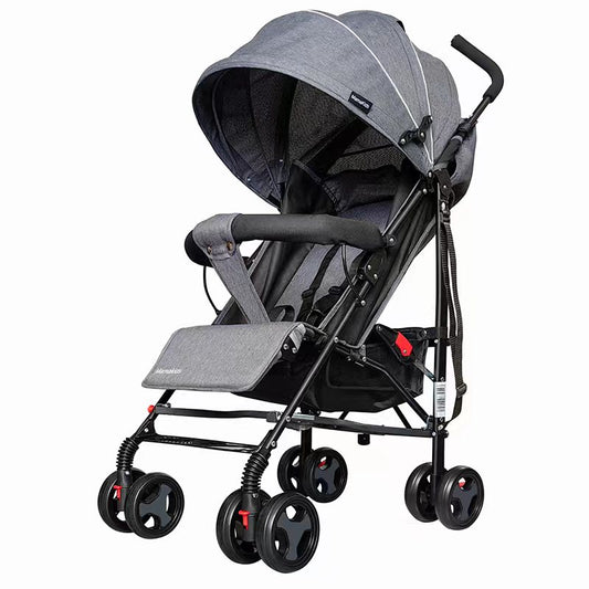 Yadala Stroller, Lightweight Baby Stroller, Compact Umbrella Stroller,Foldable Travel Stroller for Infant and Toddle, Gray