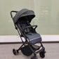 Baby Stroller,Yadala Compact Travel Stroller, One-Hand Folding Toddler Stroller with Adjustable Backrest, Cup Holder, Storage Basket and Canopy,Gray