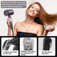 Hair Dryer,Kauoo Professional Ionic Blow Dryer Constant Temperature Hair Care,Fast Drying Low Noise Hairdryer with 3 Magnetic Attachments for Home,Travel and Salon,Grey