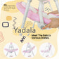 Yadala Baby Swing, Foldable Baby Swing for Infants with 5 Adaptable Speed, 12 Music, 3 Timer Setting, 0-12 Months, Pink