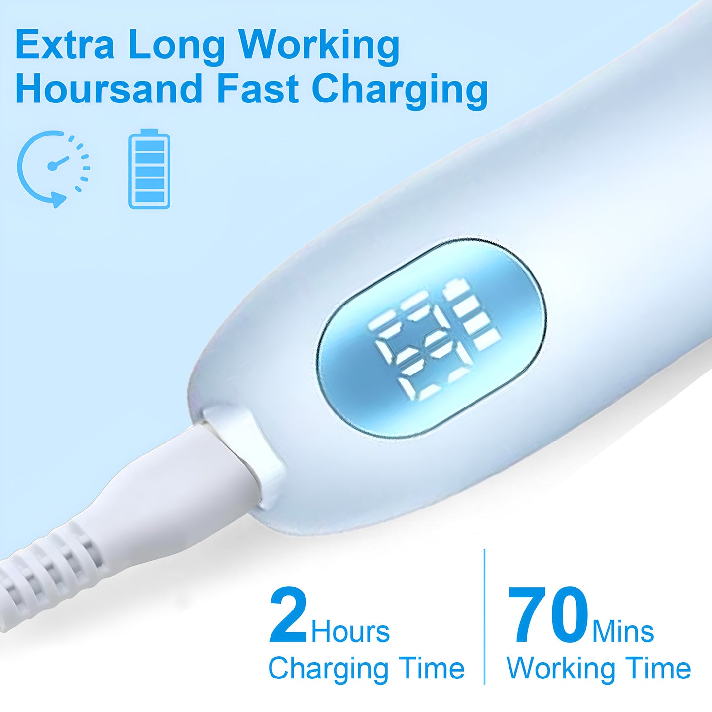 Epilator for Women, Laverner Smooth Glide Epilator for Women, Hair Removal for Face Legs Bikini Arms