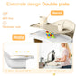 Yadala High Chair, 6 in 1 Convertible High Chairs with Removable Tray for Babies and Toddlers,Beige