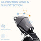 Yadala Baby Stroller, 2 in 1 Convertible Baby Stroller Folding Infant Newborn Reversible Bassinet Pram