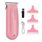 SWEETLF Hair Trimmer,Mini Cordless Hair Clipper, Portable & USB Rechargeable Haircut Clippers for Men Women Kids Pink