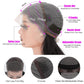 Bob Wig, Natural Black, Glueless, 100% Unprocessed Virgin Human Hair, Medium Size, 12Inches