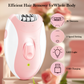 Epilator for Women, Facial Hair Mini Epilator for Body, Portable Hair Removal, Smooth Glide Epilator with LED for Face Legs Bikini-White/Pink