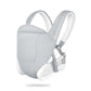 Yadala Baby Carrier, 4-in-1 Front and Back Toddler Carrier with Adjustable Hook, Soft Fabric and Breathable Mesh (7-44 lbs)-Light Grey