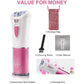 Epilator for Women, Facial Hair Mini Epilator for Body, Portable Hair Removal, Smooth Glide Epilator with LED for Face Legs Bikini
