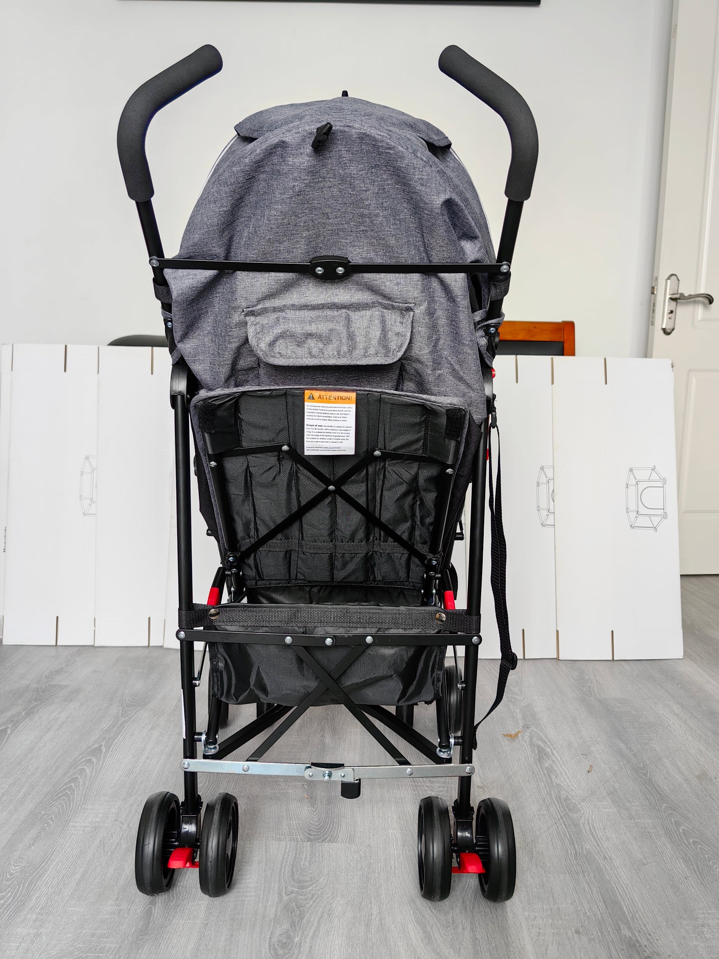Yadala Stroller, Lightweight Baby Stroller, Compact Umbrella Stroller,Foldable Travel Stroller for Infant and Toddle, Gray