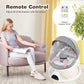 Baby Swing, Yadala Baby Swings for Infants Electirc Baby Rocker Bouncer with Remote Control and Music, Gray