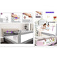 71in Baby Safety Rails Height Adjustable Bed Guardrail for Toddlers Single Piece