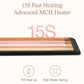 Jungle Wave 2 in 1 Hair Straightener & Curling Iron Styling Tool, Fast Heat Titanium Flat Iron, Black