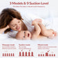 Wearable Breast Pump, Double Electric Portable Breast Pump with 3 Modes and 9 Levels, 24 mm Flange