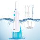 SweetLF Professional Cordless Oral Irrigator, Portable and Rechargeable IPX7 Waterproof 3 Modes Water Flosser with 5 Jet Tips for Home Travel