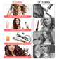 Auto Hair Curler,Automatic Curling Iron Wand with 1" Large Rotating Barrel & 8 Temperatures & LCD Display, Fast Heating Rotating Curling Iron with Auto Shut-Off for Hair Styling
