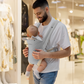 Baby Carrier, Yadala Baby Carrier Newborn to Toddler, Baby Carrier with 4-in-1 Adjustable Breathable, Grey
