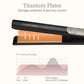 Jungle Wave 2 in 1 Hair Straightener & Curling Iron Styling Tool, Fast Heat Titanium Flat Iron, Black