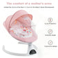 Yadala Baby Swing for Infants, Bluetooth Baby Swing Baby Rocker Chair with Gift Package, Pink