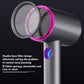 Hair Dryer,Kauoo Professional Ionic Blow Dryer Constant Temperature Hair Care,Fast Drying Low Noise Hairdryer with 3 Magnetic Attachments for Home,Travel and Salon,Grey