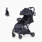 Baby Stroller, 2 in 1 Convertible Baby Stroller Folding Infant Newborn Reversible Bassinet Pram, Black